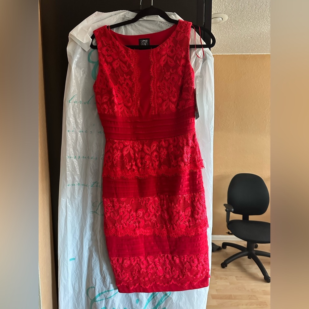 Red dress